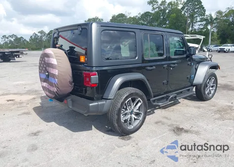 2024 Jeep Wrangler 4Xe Sport S 4Xe from USA, damaged, VIN 1C4RJXN65RW317129